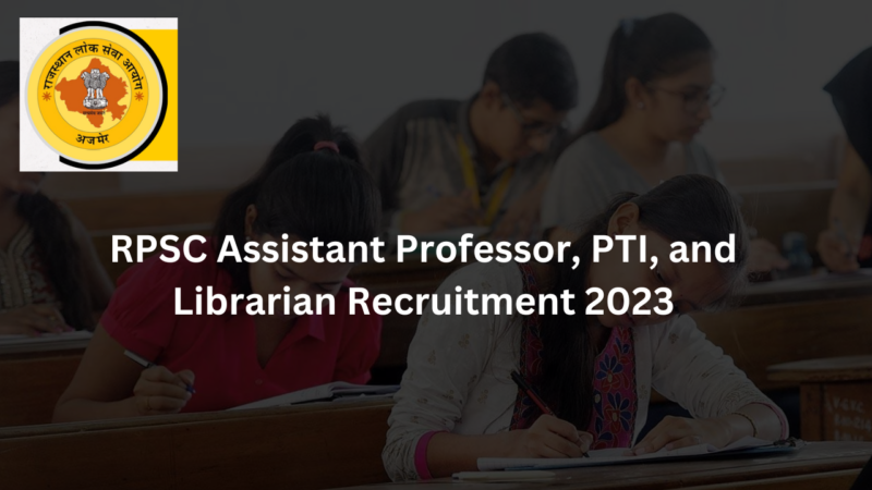 rajasthan govt. vacancies