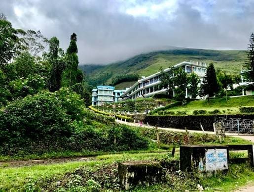 Himachal students shift CBSE government school building in hillside setting